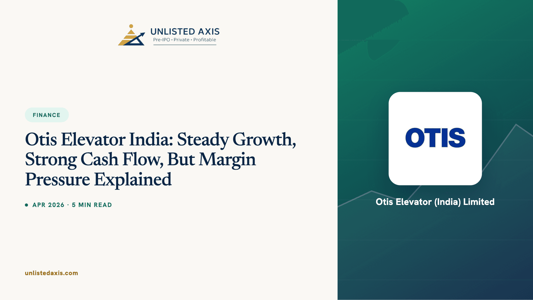Otis Elevator India: Steady Growth, Strong Cash Flow, But Margin Pressure Explained