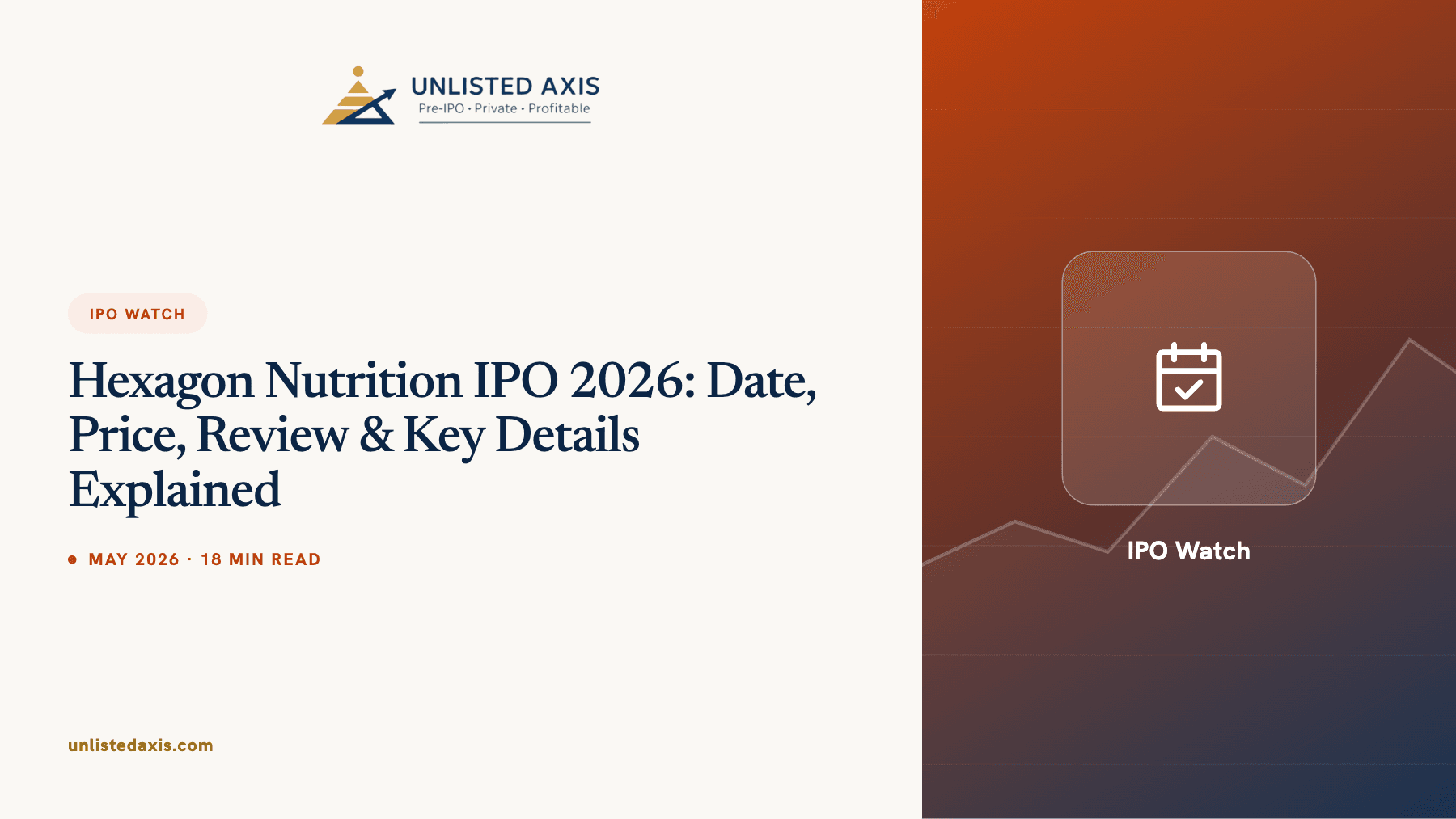 Hexagon Nutrition IPO 2026: Date, Price, Review & Key Details Explained