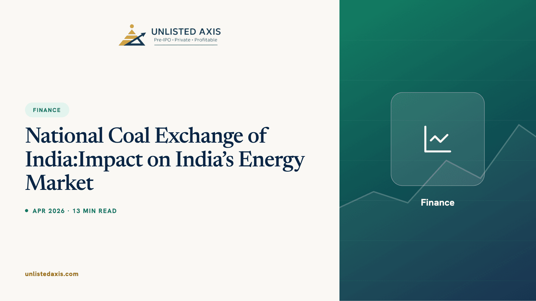 National Coal Exchange of India:Impact on India’s Energy Market