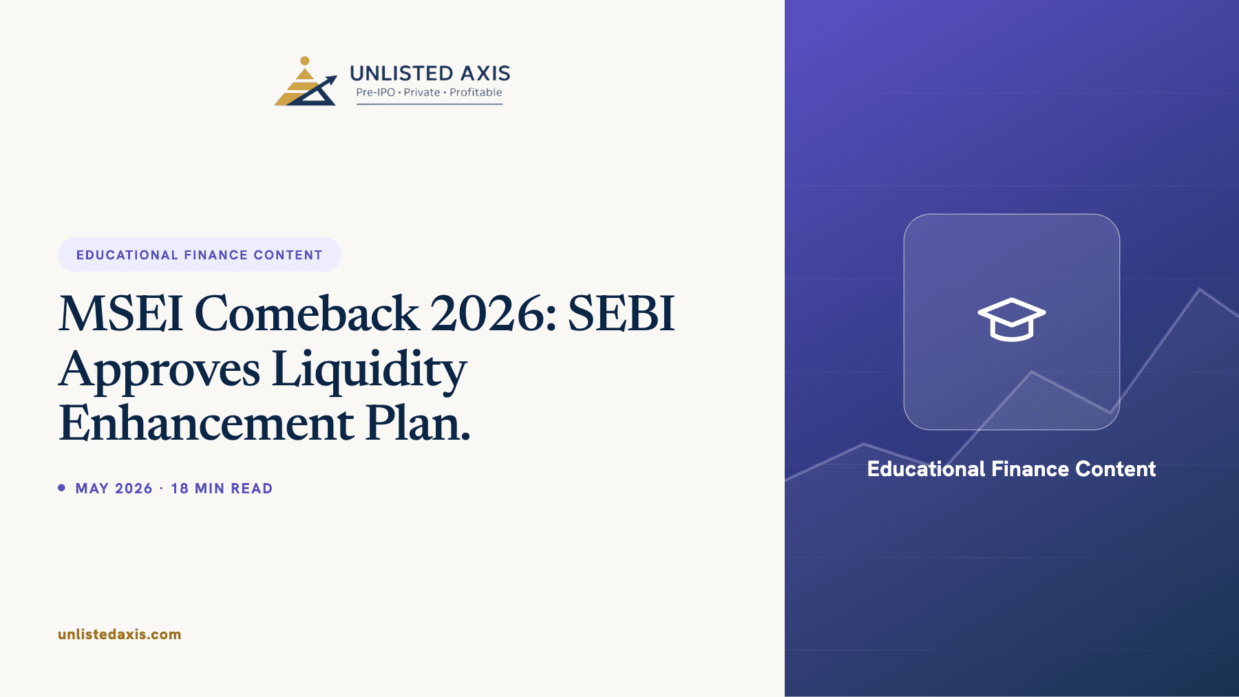 MSEI Comeback 2026: SEBI Approves Liquidity Enhancement Plan.