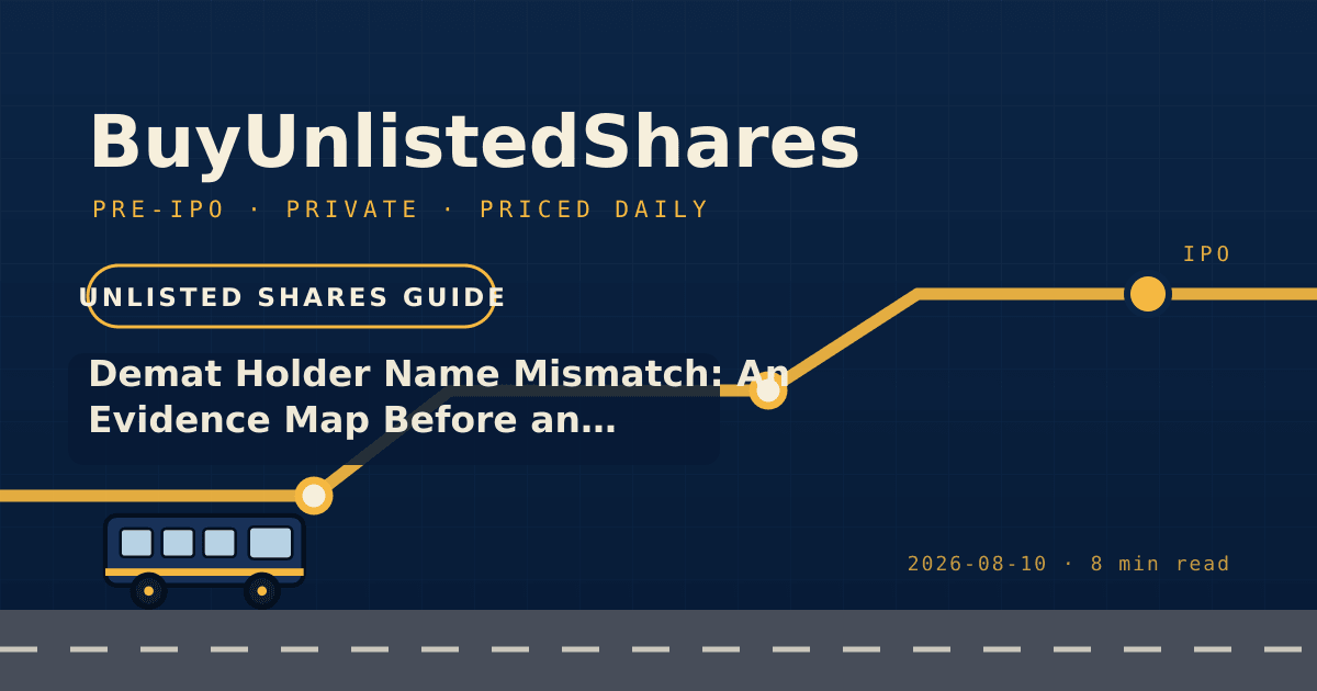 BuyUnlistedShares — Unlisted Shares Guide cover
